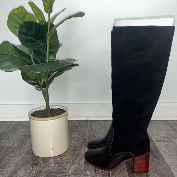 Splendid Black Heeled Boots Size 7 NEW - Picture 14 of 15